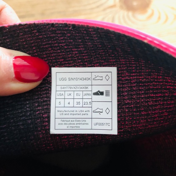 Ugg Womens Sienna Rain boots Size 5 - Picture 2 of 8